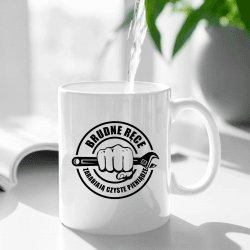 Koszulkowy Brudne ręce zarabiają czyste pieniądze - kubek z nadrukiem 3