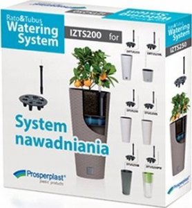 Prosperplast Doniczka Tubus Effect DTUS200E Antracyt + system 4