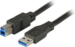 Kabel USB EFB USB-A - USB-B 3 m Czarny (K5236.3) 1