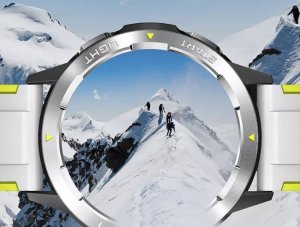 Smartwatch Bakeeley NY28 Biało-zielony 3