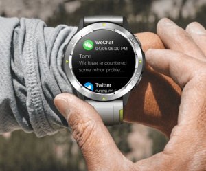 Smartwatch Bakeeley NY28 Czarno-fioletowy 7