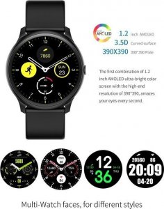 Smartwatch Gino Rossi SF1-1A1-1 Czarny  (SF1-1A1-1) 6
