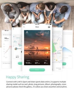 Smartwatch Gino Rossi SF1-1A1-1 Czarny  (SF1-1A1-1) 9