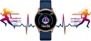 Smartwatch Gino Rossi SW010-17 Granatowy 4