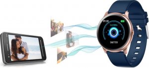 Smartwatch Gino Rossi SW010-17 Granatowy 5