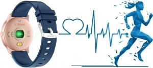 Smartwatch Gino Rossi SW010-17 Granatowy 6