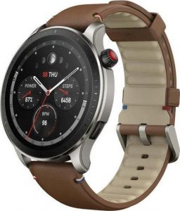 Smartwatch Amazfit GTR 4 Brązowy  (A2166VINTAGEBROWNLEATH) 1