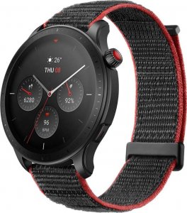 Smartwatch Amazfit GTR 4 Czarno-czerwony  (W2166EU2N) 1