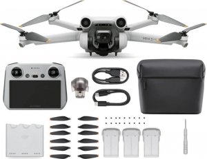 Dron DJI Mini 3 Pro (DJI RC) + DJI Fly More Kit + Care 2 lata 1