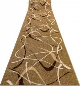 Dywany Łuszczów Chodnik KARMEL FRYZ - CHOCO orzech 100 cm, 100x210 cm 1