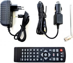 Odtwarzacz przenośny Nvox Telewizor 5'' USB SD PVR DVB-T2 12V 230V 6