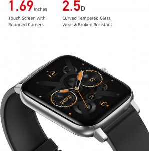 Smartwatch Awei Awei Smartwatch H6 Czarny 7