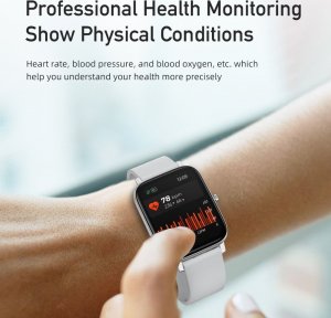 Smartwatch Awei Awei Smartwatch H6 Czarny 8