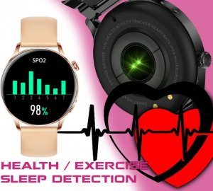 Smartwatch Rubicon RNCE81 Srebrny  (RNCE81) 8