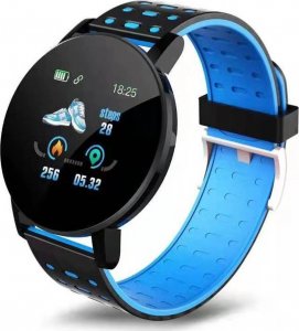Smartwatch Roneberg Smartwatch opaska Roneberg R16 : KOLOR - CZARNO-NIEBIESKI 1
