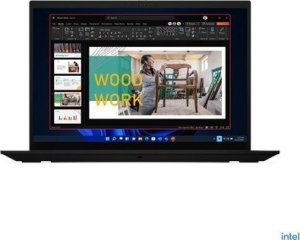 Laptop Lenovo Lenovo ThinkPad X1 Extreme (Gen 5) Black, Paint, 16 ", IPS, WQUXGA, 2560 x 1600, Anti-glare, Intel Core i7, i7-12700H, 32 GB, 1