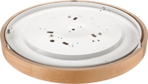 Lampa sufitowa Lamkur Plafon drewniany dębowy LED 3-punktowy wypukły 47cm 6