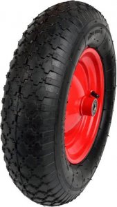 Geko Koło do taczki 4.00-8 2PR czerwona felga 3666 2