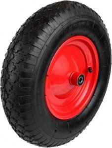 Geko Koło do taczki 4.00-8 2PR czerwona felga 3666 6