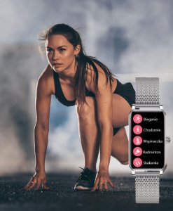 Smartwatch Zaxer ZX19 Złoty  (0314029891236) 6