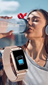 Smartwatch Zaxer ZX19 Złoty  (0314029891236) 8