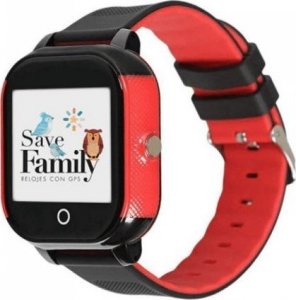 Smartwatch Save Family Junior Czarno-czerwony  (S8100833) 1