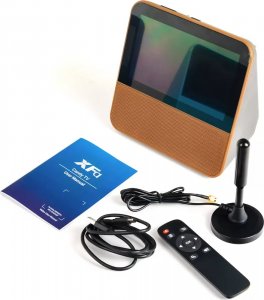 Odtwarzacz przenośny XFA Mini telewizor przenośny 7" DVB-T2 DAB+ FM H.265 Z 4