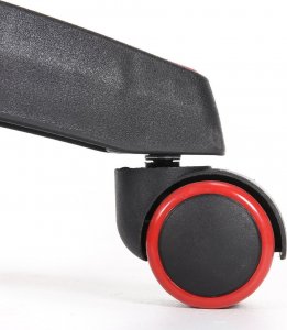 Fotel Nordhold Ullr czarno-czerwony 14