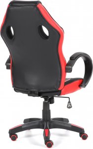 Fotel Nordhold Ullr czarno-czerwony 4