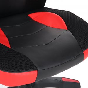 Fotel Nordhold Ullr czarno-czerwony 9