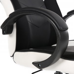 Fotel Nordhold Ullr czarno-biały 12