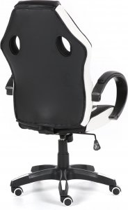 Fotel Nordhold Ullr czarno-biały 4