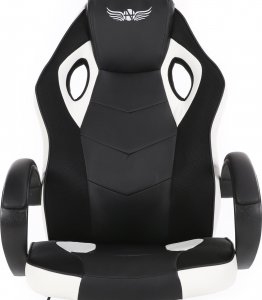 Fotel Nordhold Ullr czarno-biały 6