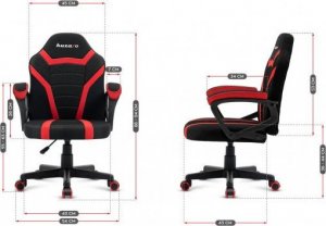 Fotel Huzaro Ranger 1.0 czerwony 9