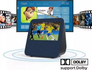 Telewizor XFA Mini telewizor przenośny 7" DVB-T2 H.265 Granatowy 5