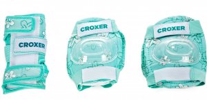Croxer Ochraniacze na rolki Croxer Fibre Mint M - Zestaw 1