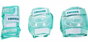 Croxer Ochraniacze na rolki Croxer Fibre Mint S - Zestaw 1