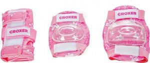 Croxer Ochraniacze na rolki Croxer Fibre Pink XS - Zestaw 1