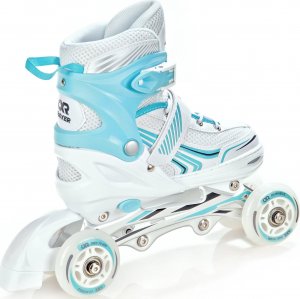Rolki Croxer Rolki Wrotki 3w1 Croxer Optima White/Mint 31-34 5