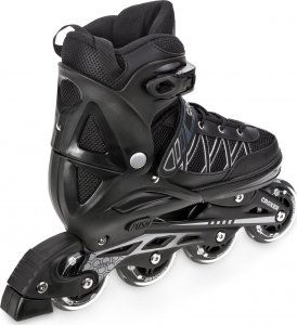 Rolki Croxer Torch rekreacyjne regulowane czarne r. 39-42 3