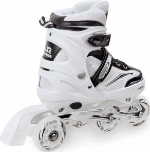 Rolki Croxer Rolki Wrotki 3w1 Croxer Novum White 31-34 LED 9