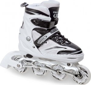 Rolki Croxer Rolki Wrotki 3w1 Croxer Novum White 31-34 LED 10