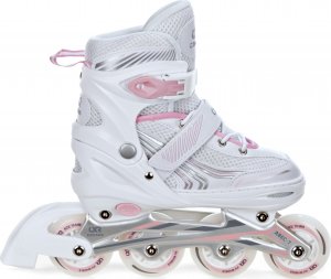 Rolki Croxer Rolki Wrotki 3w1 Croxer Optima White/Pink 31-34 10