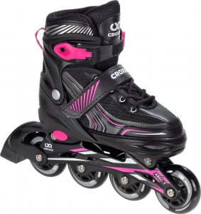 Rolki Croxer Rolki Łyżwy 4w1 Croxer Optima Black/Pink 39-42 5