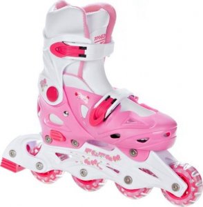 Rolki Raven Inlineskates Balloon rekreacyjne regulowane różowe r. 29-32 2