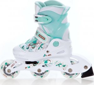 Rolki Raven Inlineskates Laguna rekreacyjne regulowane miętowe r. 26-29 2