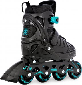Rolki Raven Inlineskates Rolki Regulowane RAVEN Quantum Mint 36-39 Kauczuk 5