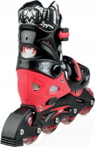 Rolki Raven Inlineskates Rolko-Wrotki 3w1 RAVEN Singer Black/Red 29-32 4
