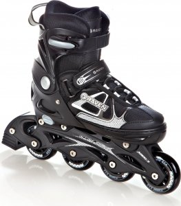 Rolki Raven Inlineskates Spirit rekreacyjne regulowane czarne r. 40-43 2