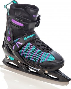 Rolki Raven Inlineskates Cande z wymienną płozą regulowane czarne r. 38-42 2